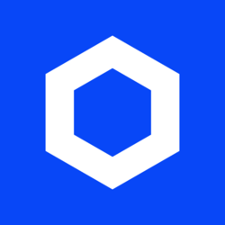 Logo kryptoměny Chainlink