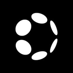 Logo kryptoměny Polkadot